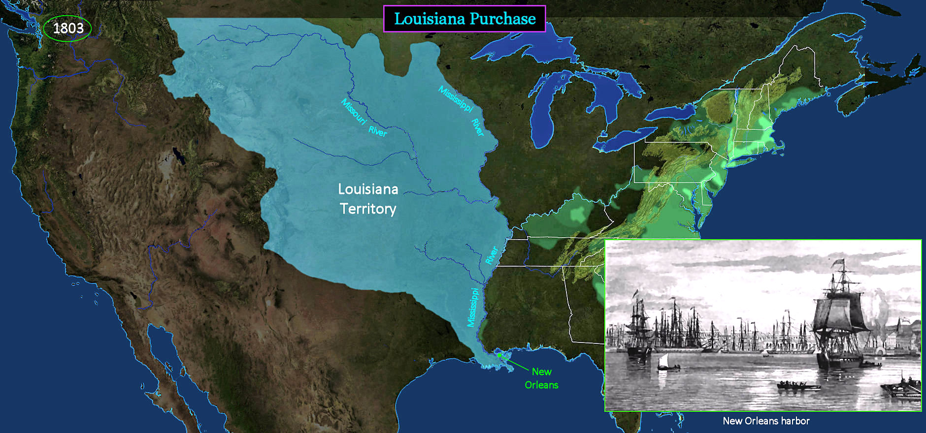 Louisiana Purchase, 1803